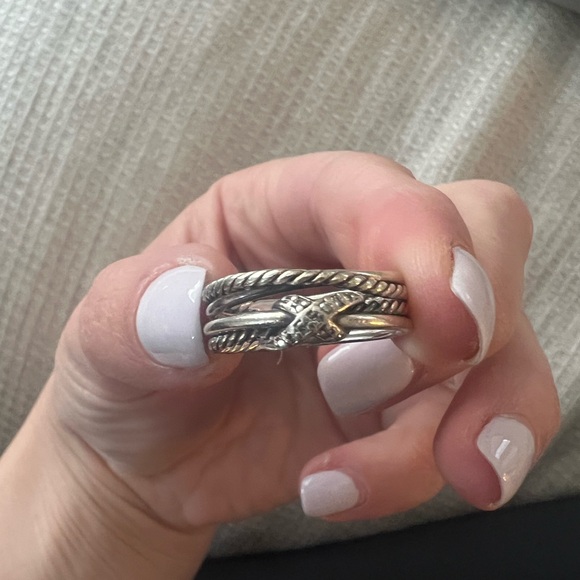 David Yurman CrissCross Ring - Picture 2 of 2